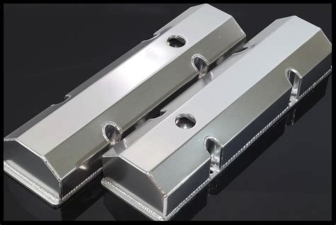 sbc sheet metal valve covers|fabricated chevy valve covers.